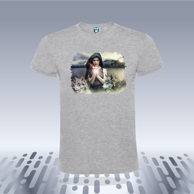 Tricou bărbat - WOLF WOMAN - imagine 4