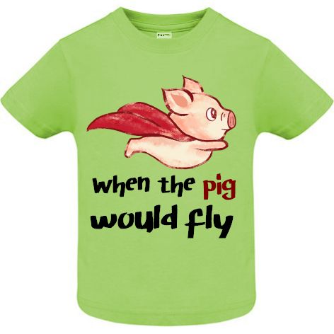 Tricou copii - Flying Pig - imagine 6