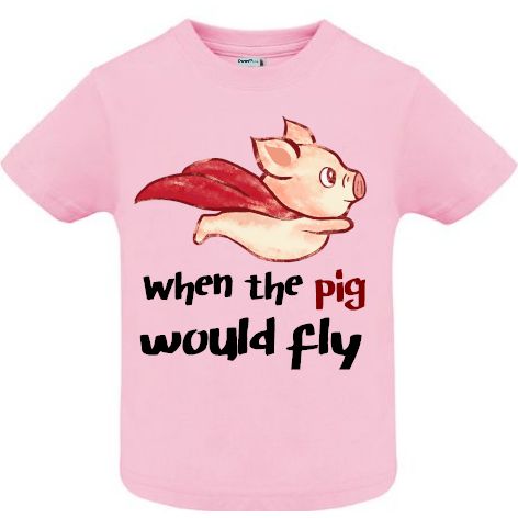 Tricou copii - Flying Pig - imagine 5
