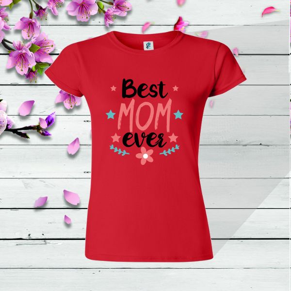 Tricou damă - BEST MOM - imagine 5