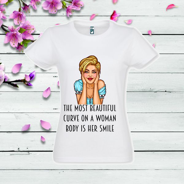 Tricou damă - SMILE - imagine 2