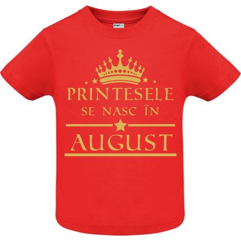 Tricou copii - Prințese August - imagine 4