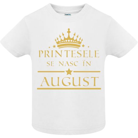 Tricou copii - Prințese August - imagine 2