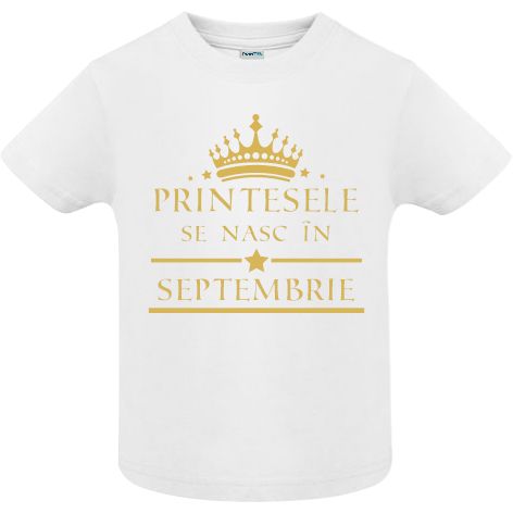 Tricou copii - Prințese Septembrie - imagine 2