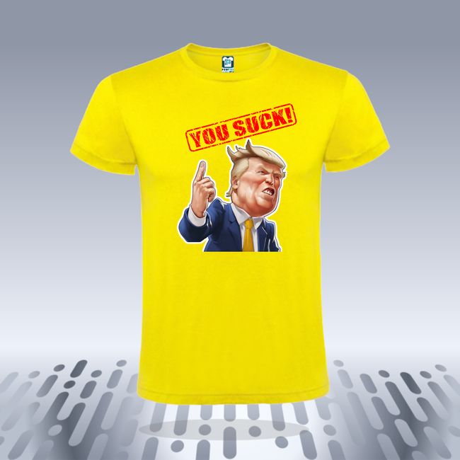 Tricou bărbat - TRUMP YOU SUCK - imagine 4