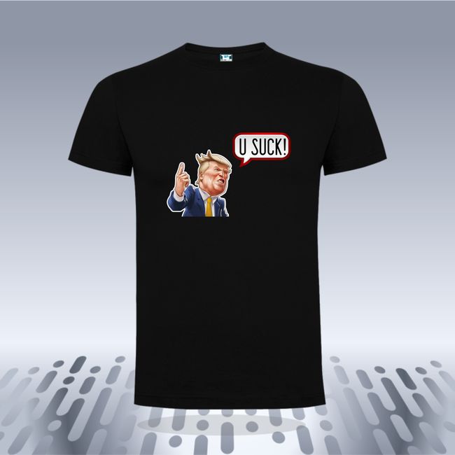 Tricou bărbat - TRUMP-U SUCK - imagine 5