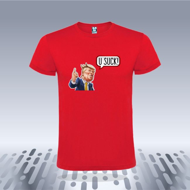 Tricou bărbat - TRUMP-U SUCK - imagine 6