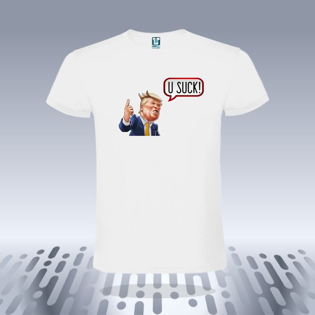 Tricou bărbat - TRUMP-U SUCK - imagine 2