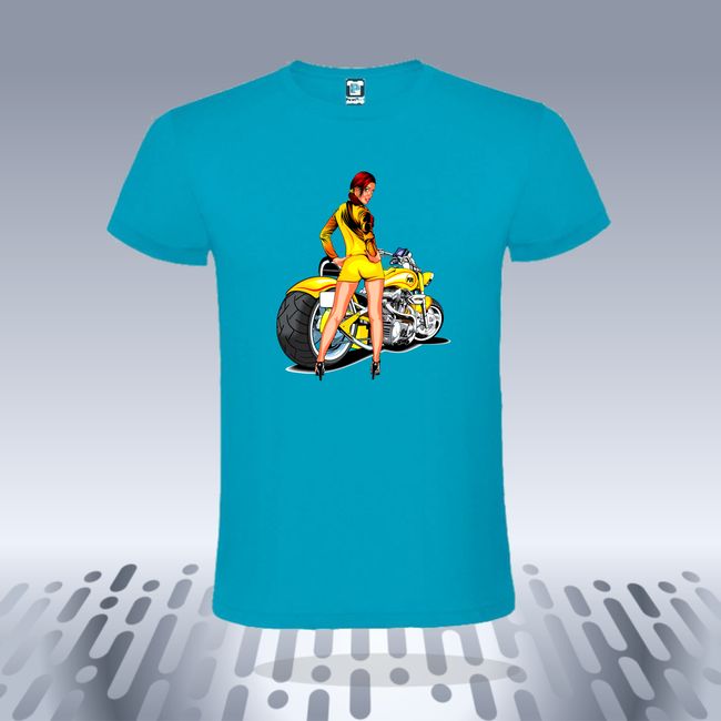 Tricou bărbat - MOTO GIRL - imagine 3