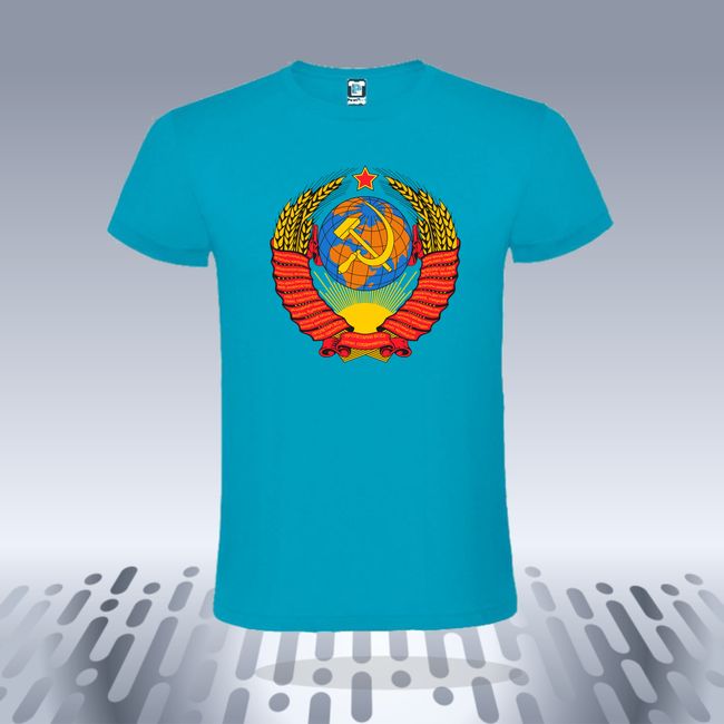 Tricou bărbat - STEMA URSS - imagine 3