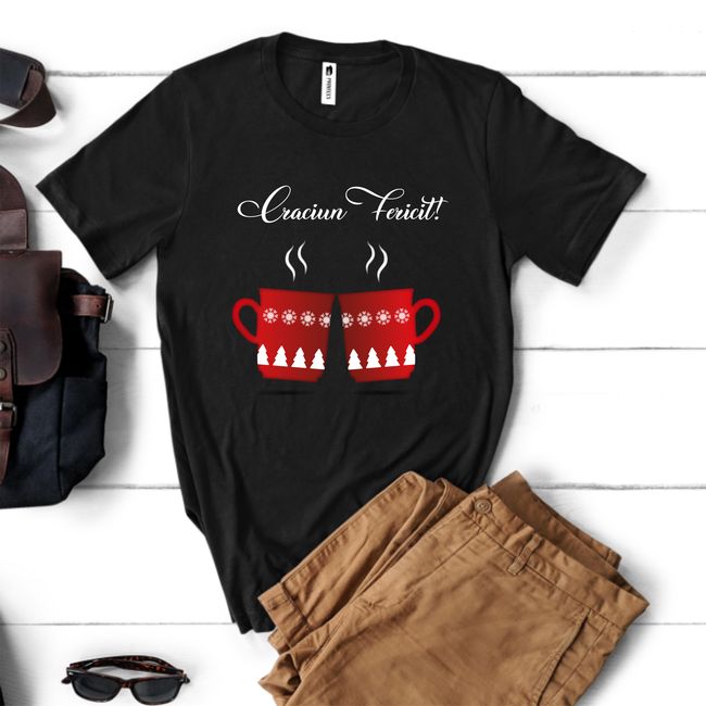 Tricou bărbat - CĂNI DE CRĂCIUN