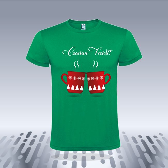 Tricou bărbat - CĂNI DE CRĂCIUN - imagine 3
