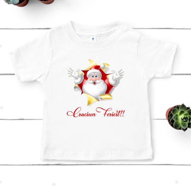 Tricou copii - MOS CRACIUN