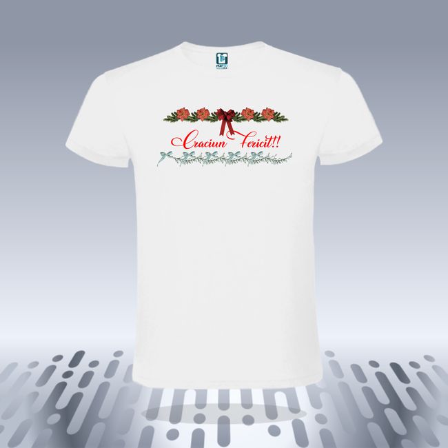 Tricou bărbat - GHIRLANDA DE CRACIUN - imagine 2