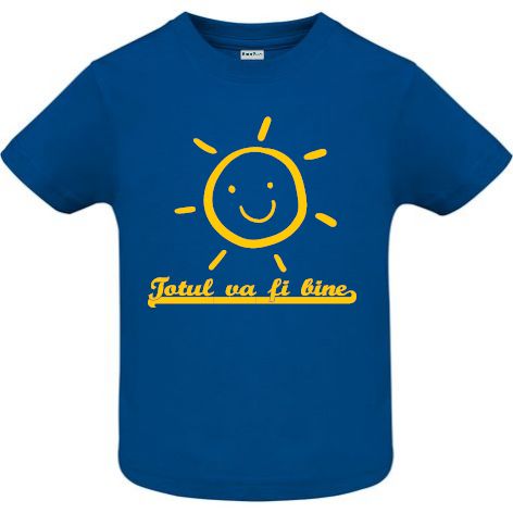 Tricou copii - Totul va fi bine - imagine 3