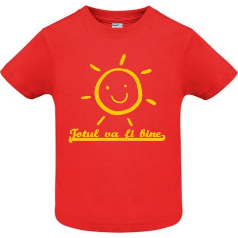 Tricou copii - Totul va fi bine - imagine 7