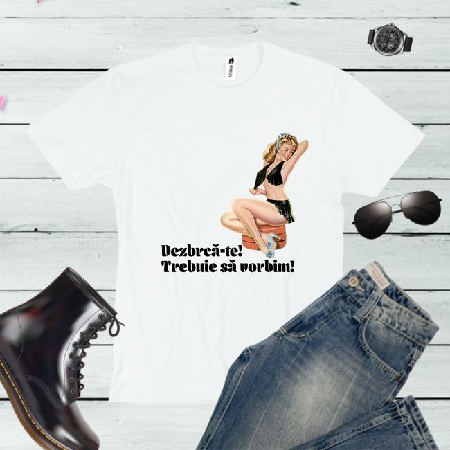 Tricou bărbat - DEZBRACĂ-TE SĂ VORBIM