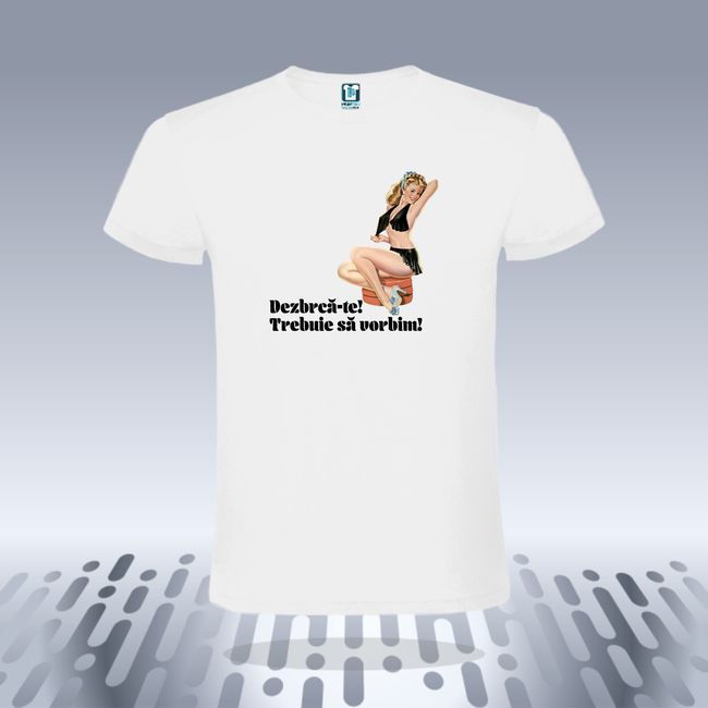 Tricou bărbat - DEZBRACĂ-TE SĂ VORBIM - imagine 2