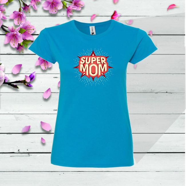 Tricou damă - SUPERMOM - imagine 2