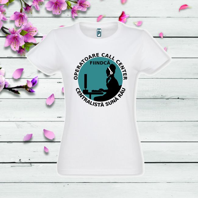 Tricou damă - CENTRALISTA - imagine 2