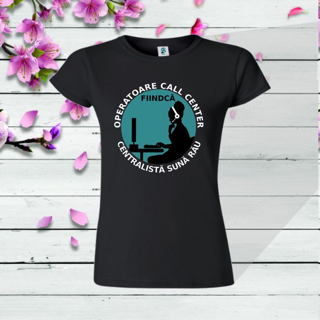 Tricou damă - CENTRALISTA - imagine 4