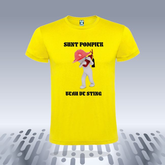 Tricou bărbat - POMPIER - imagine 4