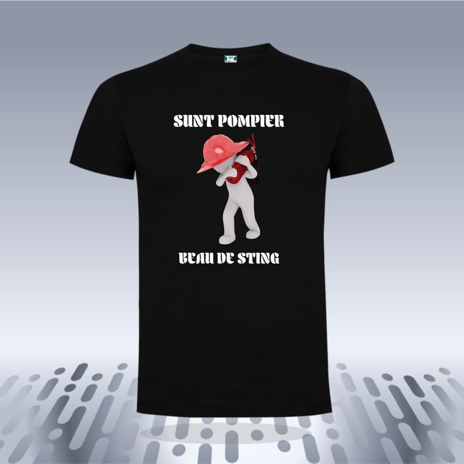Tricou bărbat - POMPIER - imagine 5