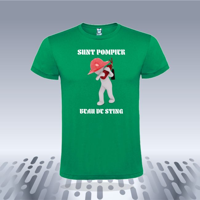Tricou bărbat - POMPIER - imagine 7
