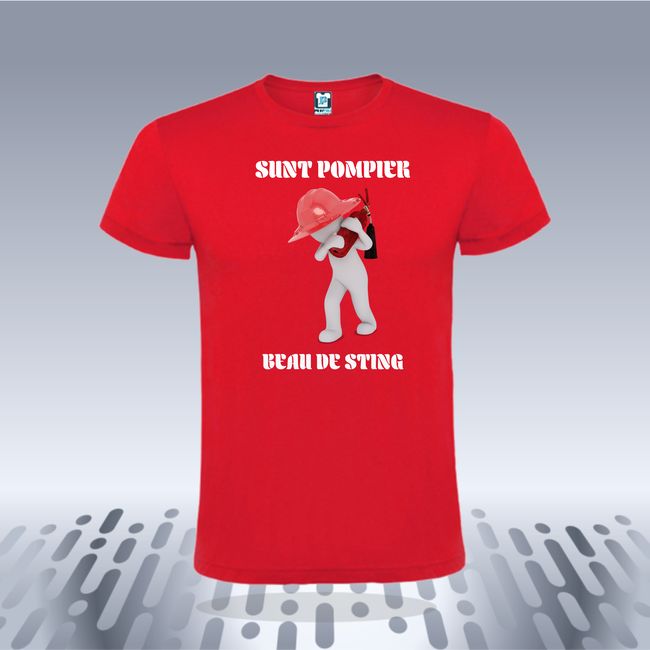 Tricou bărbat - POMPIER - imagine 6