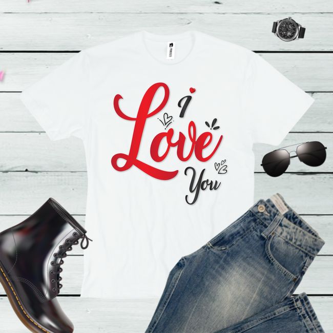 Tricou bărbat - LOVE YOU