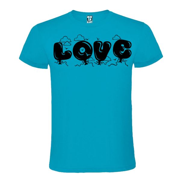 Tricou bărbat - LOVE BALLOON - imagine 3