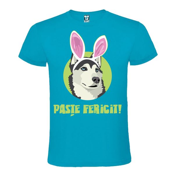 Tricou bărbat - HUSKY DE PASTE - imagine 3