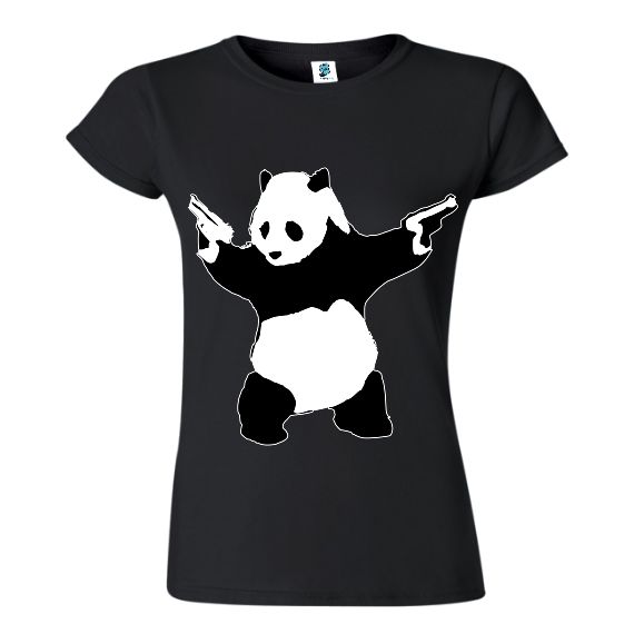 Tricou damă - Gangsta Panda - imagine 5
