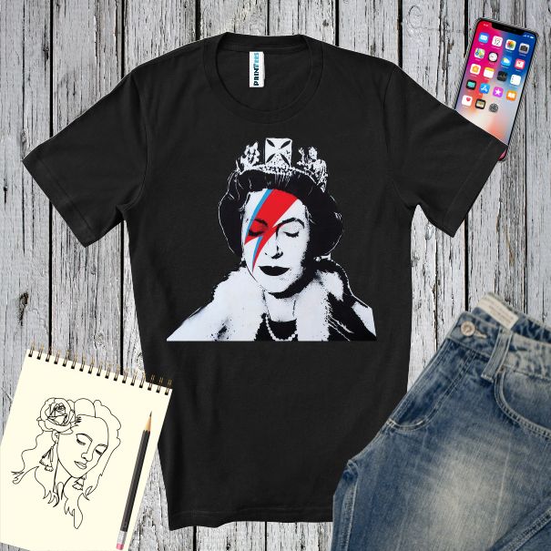 Tricou bărbat - BOWIE QUEEN