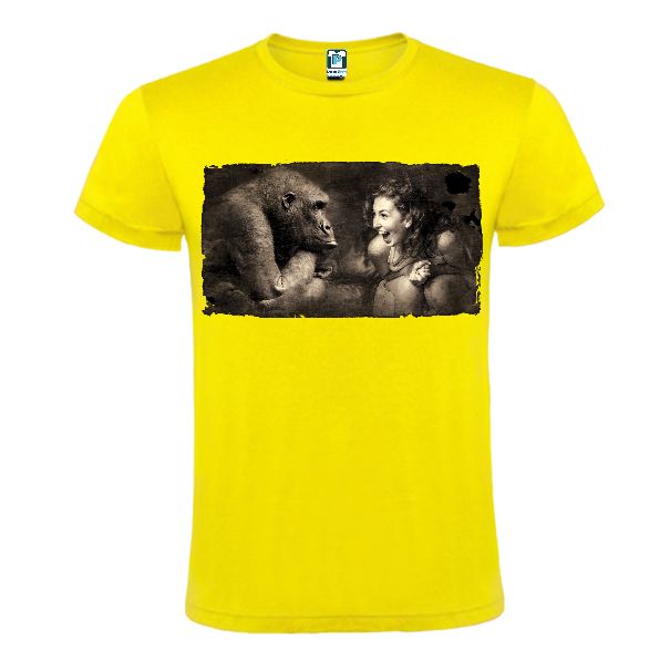 Tricou bărbat - GORILA PRIETENOASĂ - imagine 3