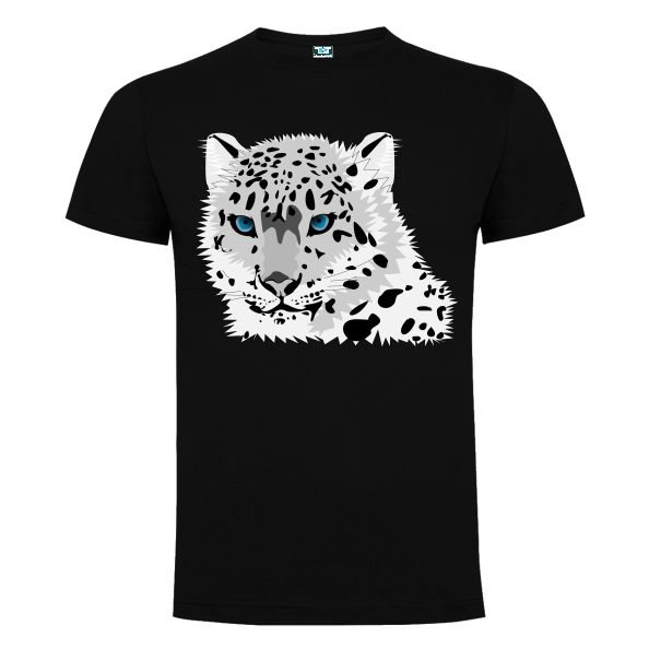 Tricou bărbat - Leopard Alb - imagine 5