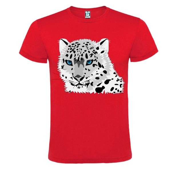 Tricou bărbat - Leopard Alb - imagine 6