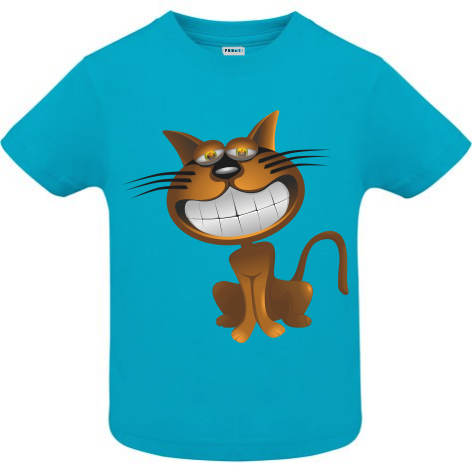 Tricou copii - Pisica zambitoare - imagine 3