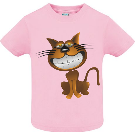 Tricou copii - Pisica zambitoare - imagine 4