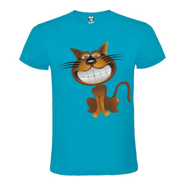 Tricou bărbat - Smiling Cat - imagine 3