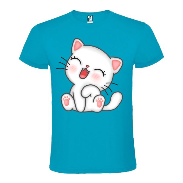 Tricou bărbat - PISICUȚA FERICITĂ - imagine 3
