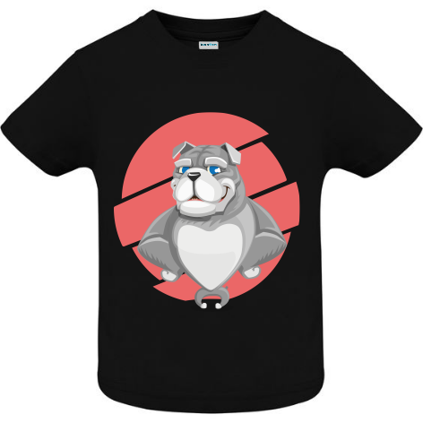 Tricou copii - Bulldog nehotărât - imagine 4