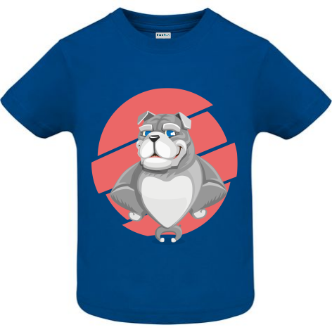 Tricou copii - Bulldog nehotărât - imagine 5