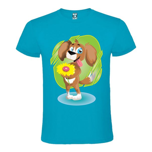 Tricou bărbat - CĂȚEL FERICIT - imagine 4