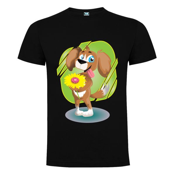 Tricou bărbat - CĂȚEL FERICIT - imagine 6