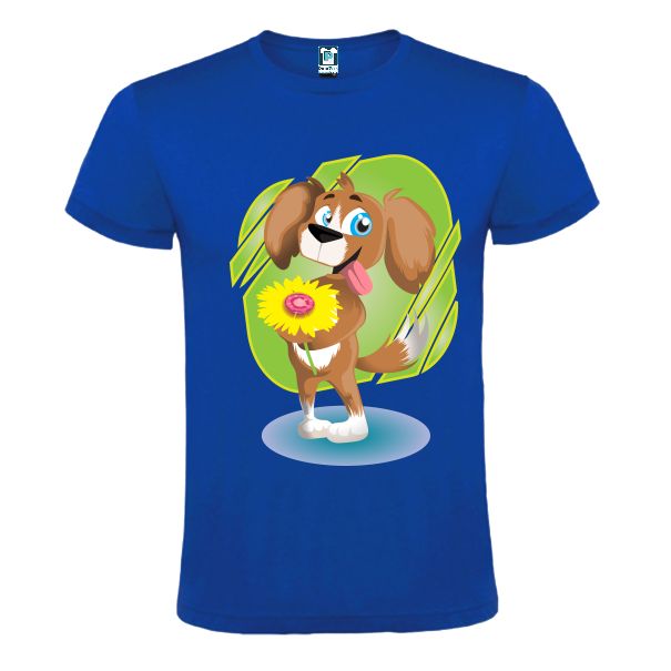 Tricou bărbat - CĂȚEL FERICIT - imagine 3