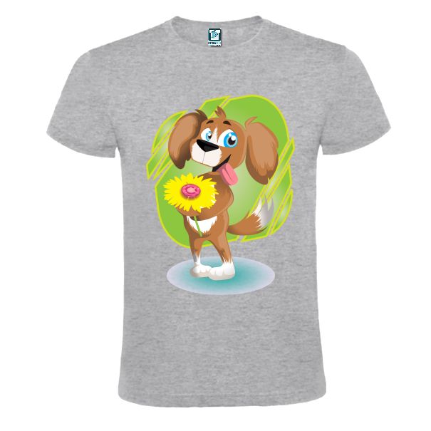 Tricou bărbat - CĂȚEL FERICIT - imagine 5