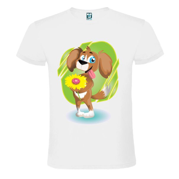 Tricou bărbat - CĂȚEL FERICIT - imagine 2