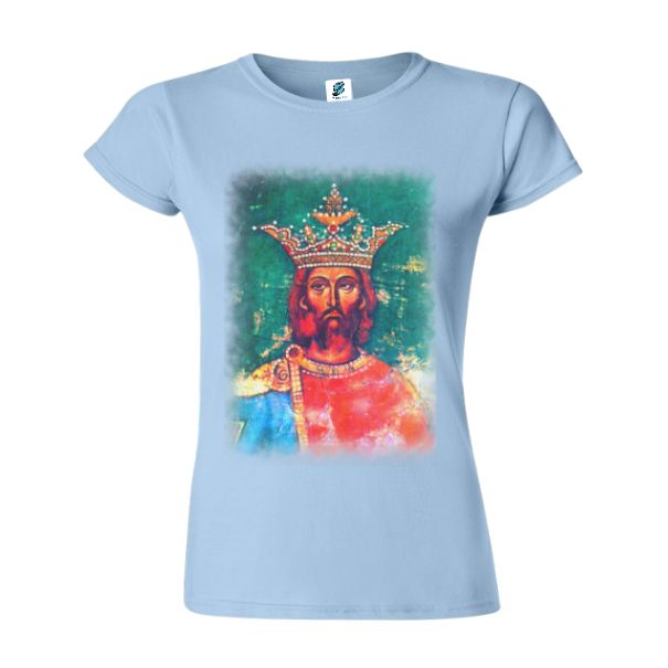 Tricou damă - Mircea Cel Bătrân - imagine 3