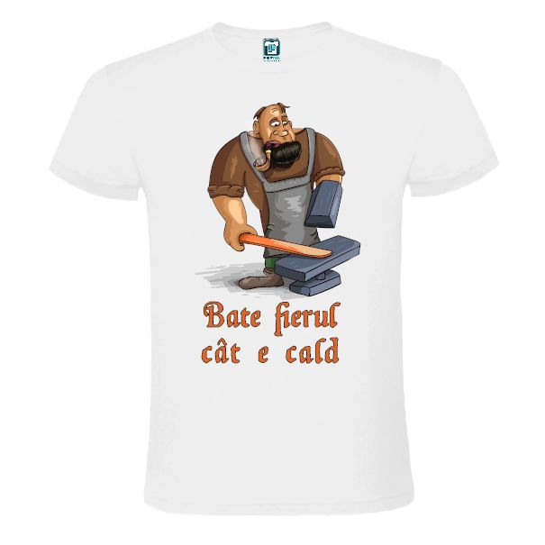 Tricou bărbat - Bate fierul cât e cald - imagine 2